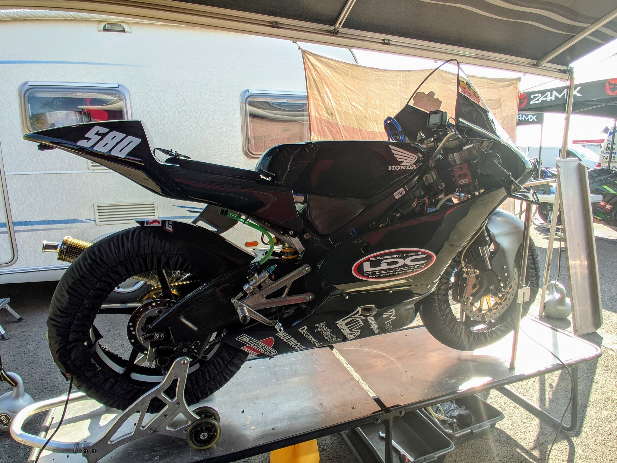 Carénage Honda rs 125 NX4 Kit 2009