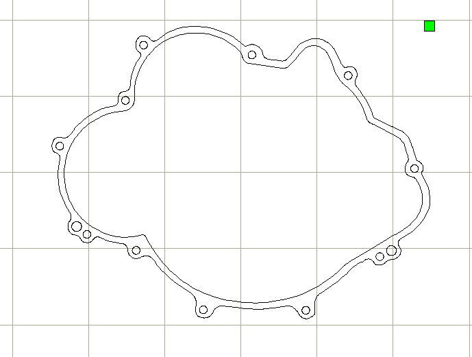 Joint de carter d'embrayage KTM RC125 GP